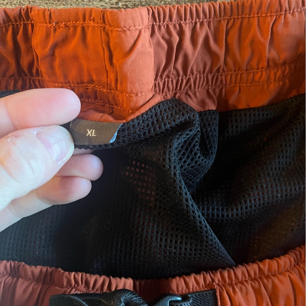 Eddie Bauer Sport Orange Swim Trunks - Picture 3 of 3